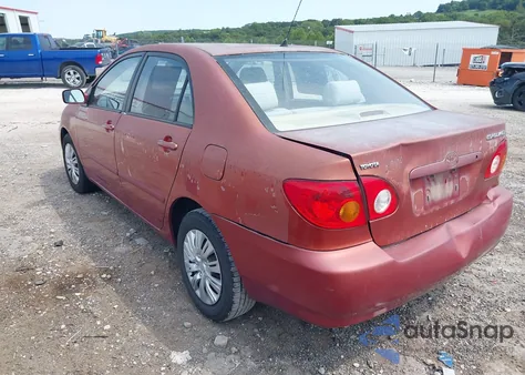 2004 Toyota Corolla Le from USA, damaged, VIN JTDBR32E442043176